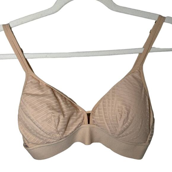 Lively Padded Lace Bralette‎ Toasted Almond Beige Medium - Picture 1 of 4